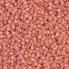 Miyuki delica Beads 11/0 - Opaque peach dyed DB-1363